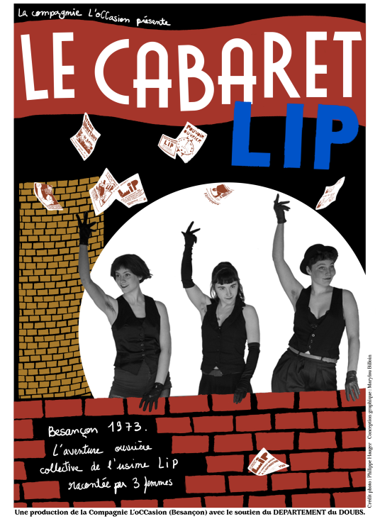 affiche cabaret LIP